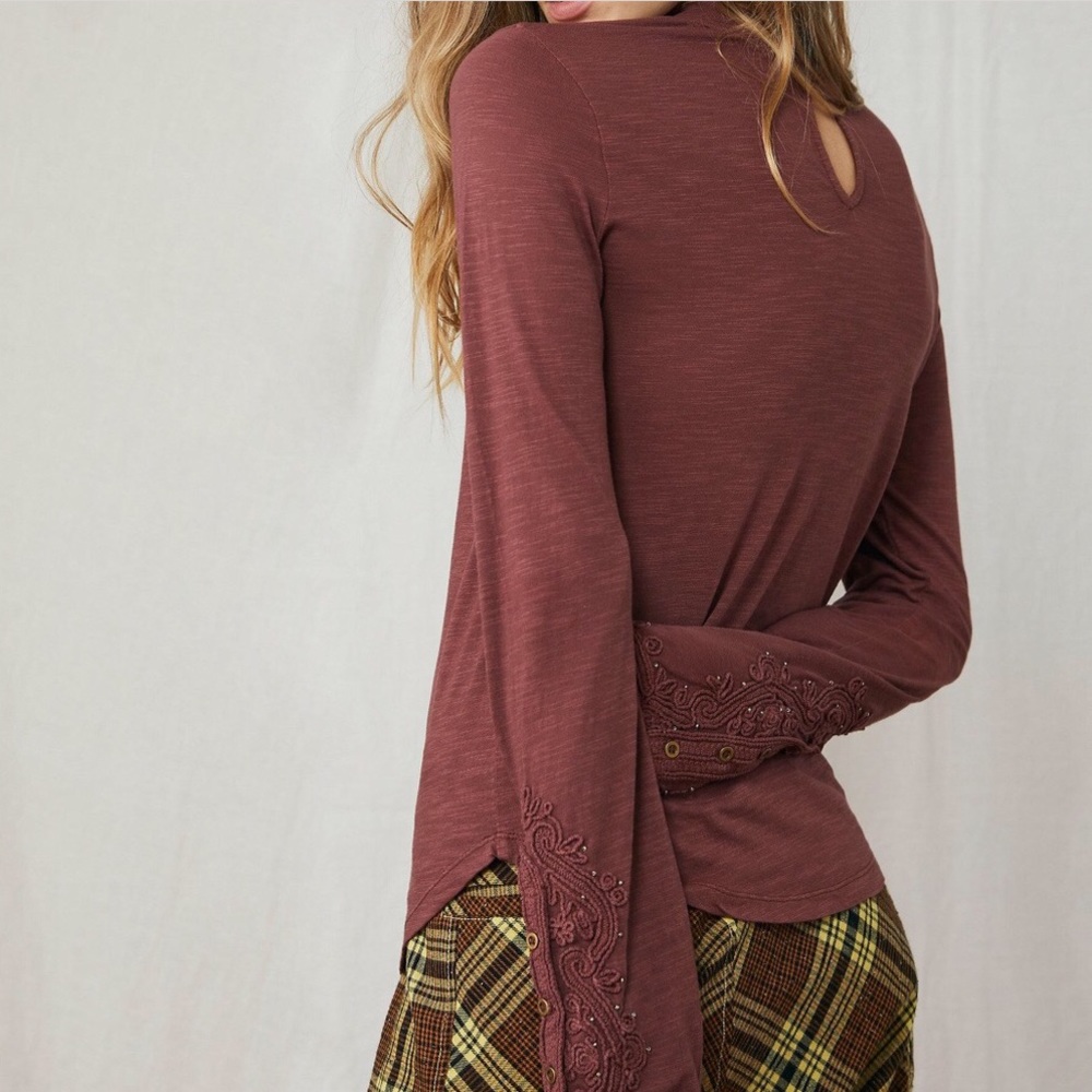 NWT Free People We The Free Hooked On You Cuff Top Size XS